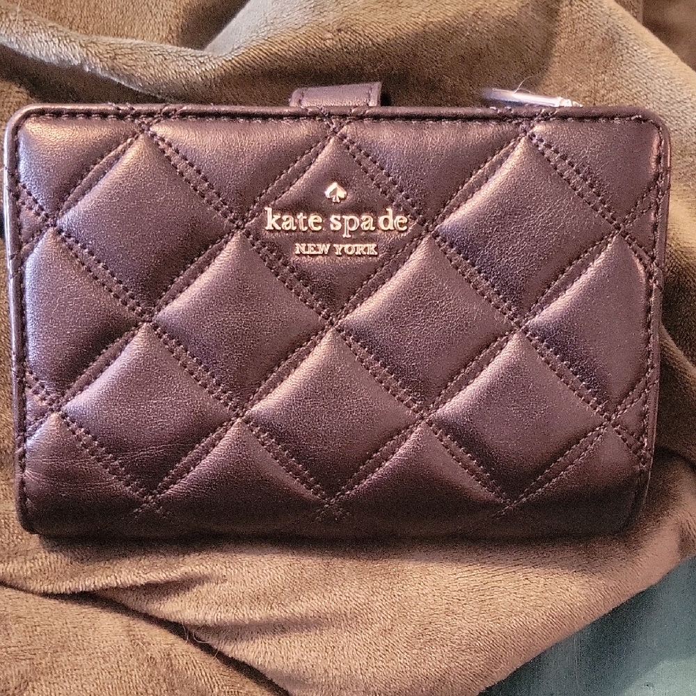 kate spade Quilted Leather Wallet